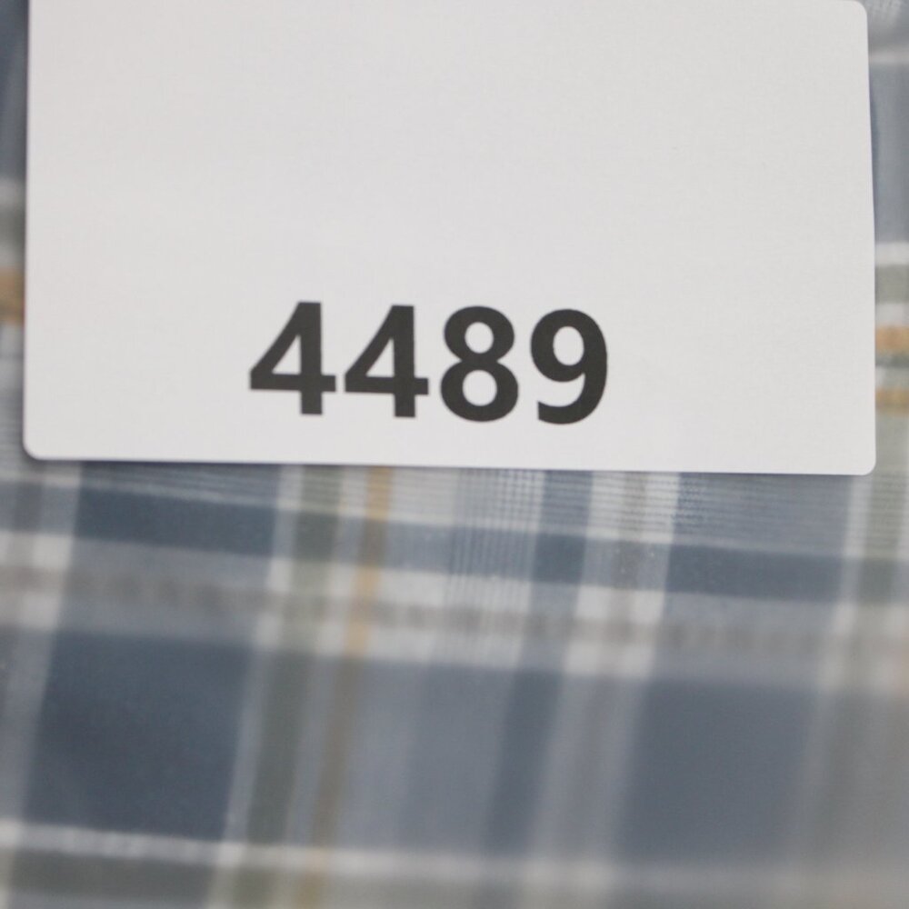 Croft & Barrow Quick Dry Shirt Mens Large Blue/Yellow Poly/Cotton‎ S/S Button Up - Picture 12 of 12